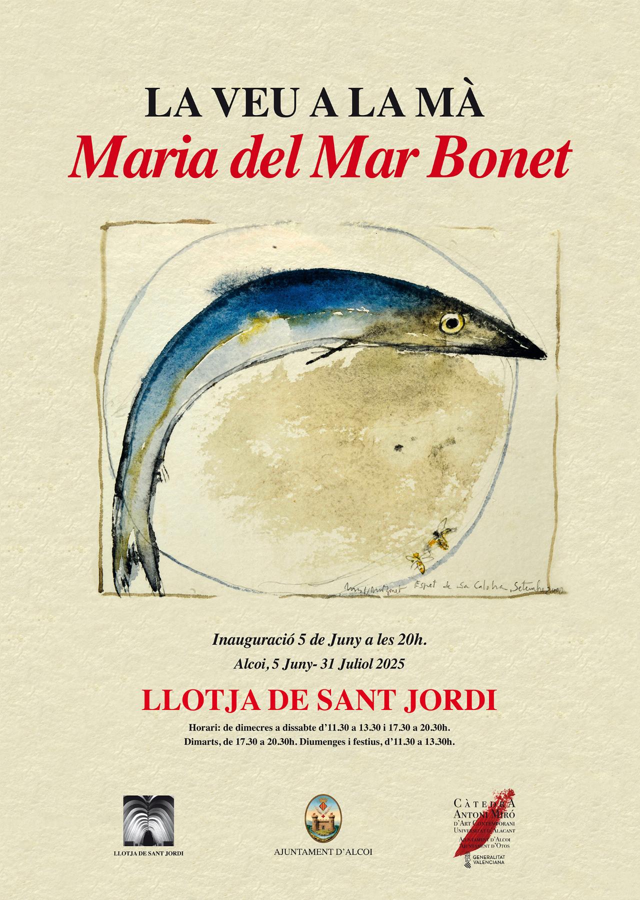 Exposició “LA VEU A LA MÀ, Maria del Mar...
